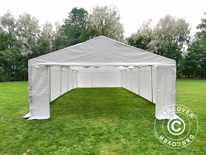 Storage Tent Basic 2-in-1, 5x10 m PE 700, White