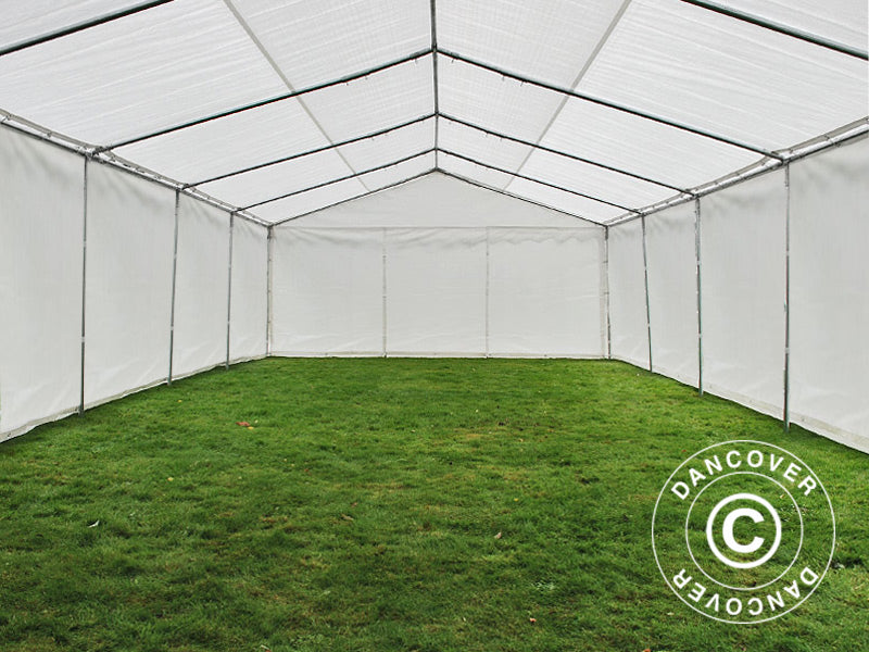 Storage Tent Basic 2-in-1, 5x10 m PE 700, White