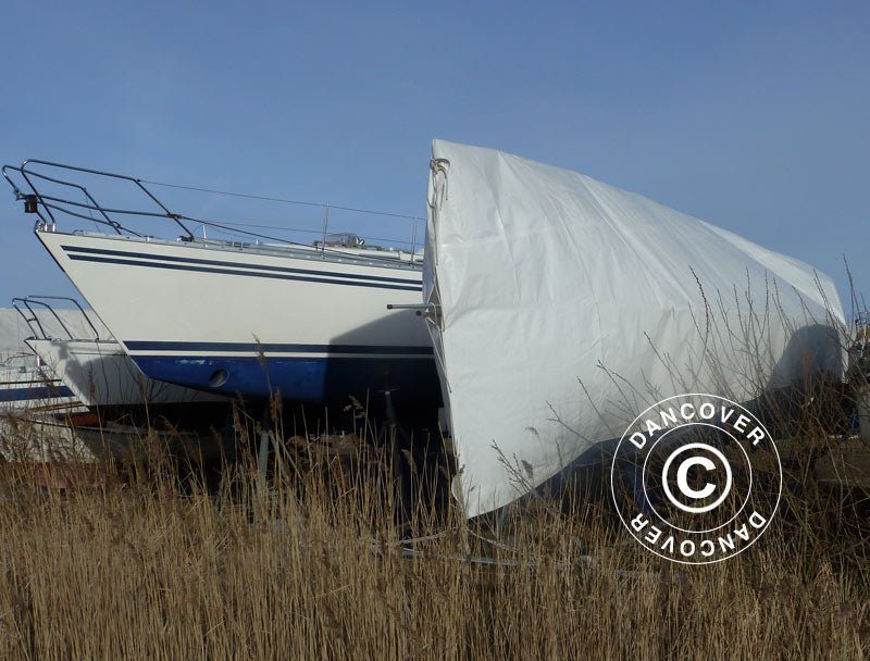 Tarpaulin 6x10 m, PE 300 g/m², White