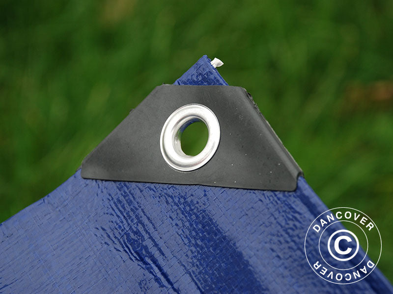 Tarpaulin 6x8 m, PE 250 g/m², Blue