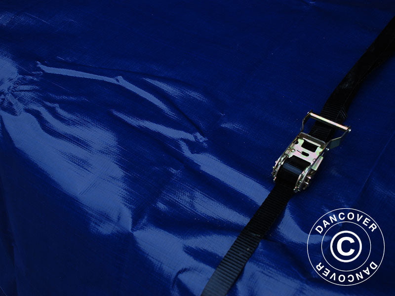 Tarpaulin 6x10 m, PE 250 g/m², Blue