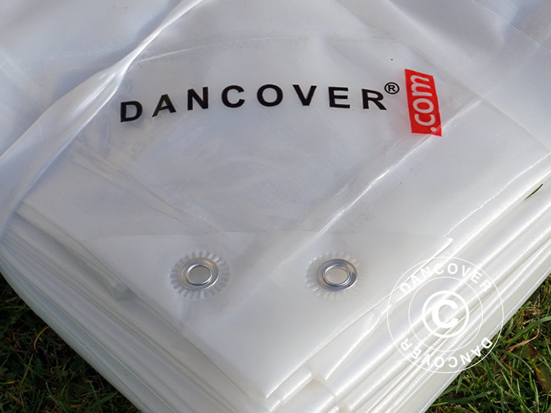 Tarpaulin 5x8 m, PE 250 g/m², Translucent