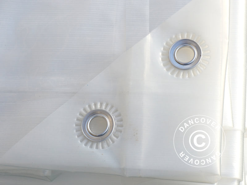 Tarpaulin 6x10 m, PE 250 g/m², Translucent