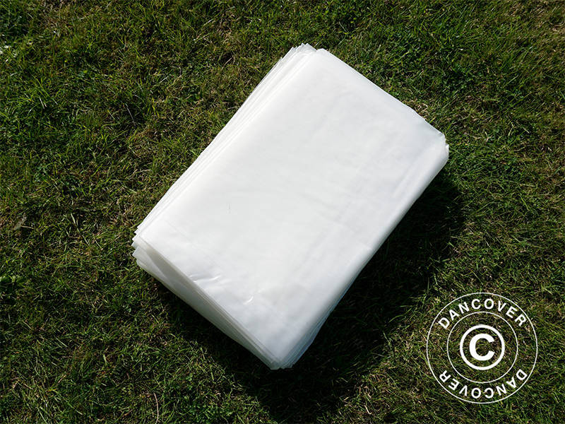 Tarpaulin 6x10 m, PE 90 g/m², Translucent