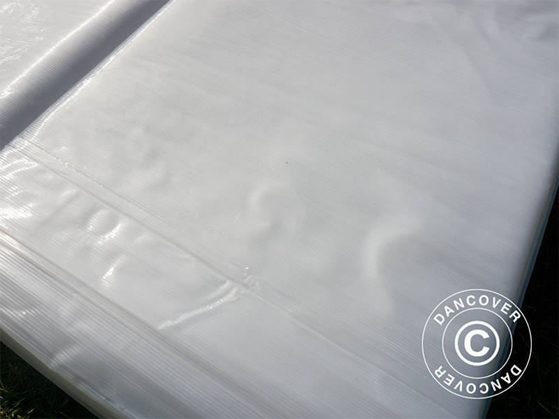 Tarpaulin 6x10 m, PE 90 g/m², Translucent