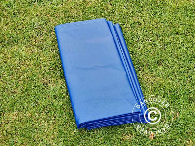 Tarpaulin 5x6 m, PVC 570 g/m², Blue
