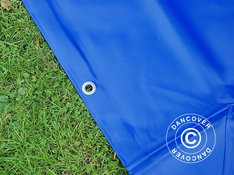 Tarpaulin 6x8 m, PVC 570 g/m², Blue