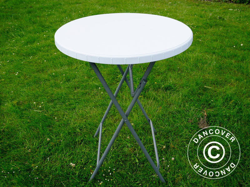 Round Bar Table PRO Ø80 cm, Light grey