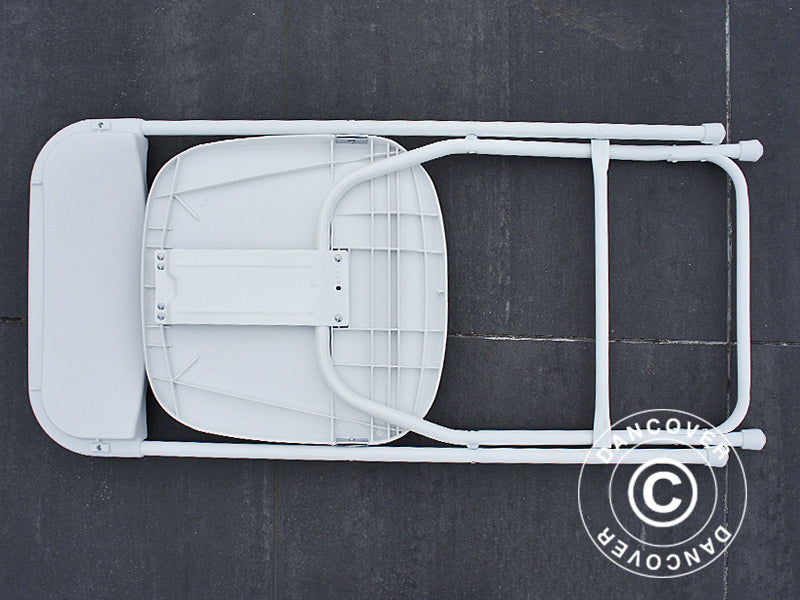 Folding Chair 44x44x80 cm, White, 8 pcs.