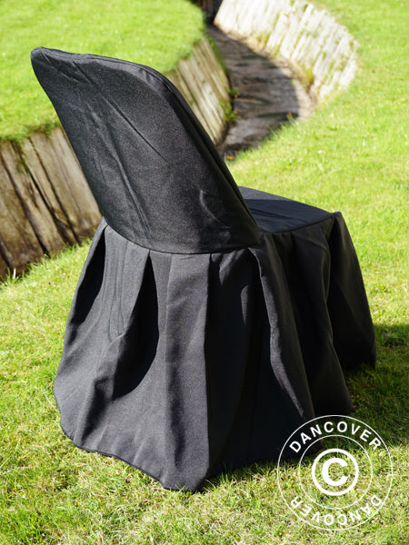 Chair cover for 48x43x89 cm chair, BLACk