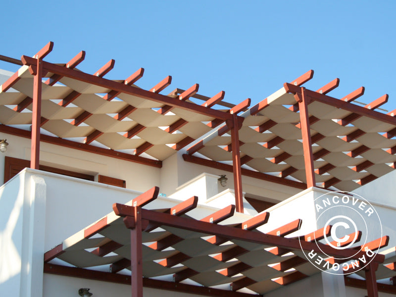 DIY sun sail, 0.5x50 m, 1 roll, Sand