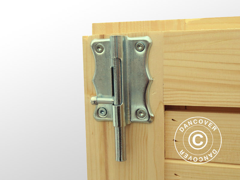 Wooden bike shed, Bertilo Multibox3, 2x0.82x1.63 m, 1.6 m²