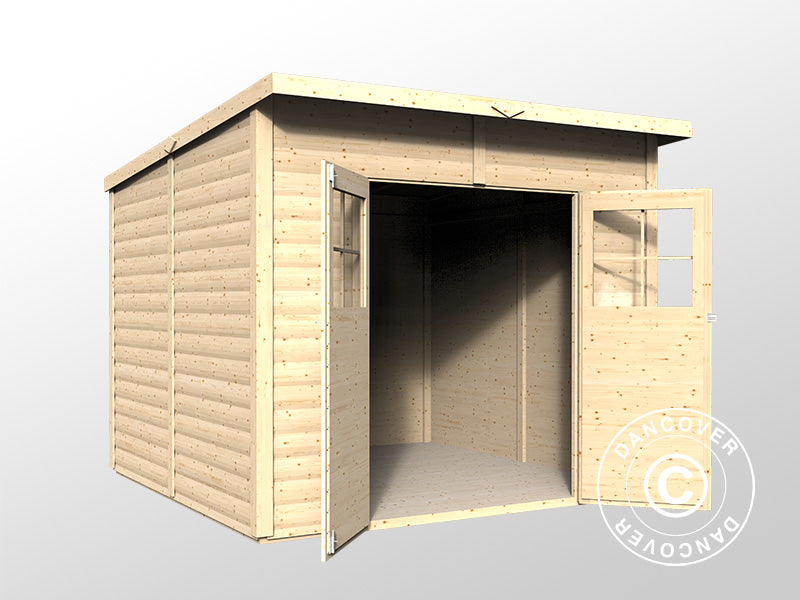 Wooden Shed, Bertilo Alster 4, 2.44x2.39x2.1 m, 5.83 m²