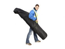 Work tent, FleXshelter PRO, Type 5S, 3.5x3.5x2.15 m, White/yellow ONLY 1 PCS. LEFT