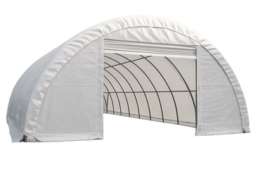 Arched storage tents